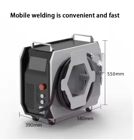 Máquina de Solda Laser Portátil Multiprocesso 150A Proteção Térmica + BRINDE