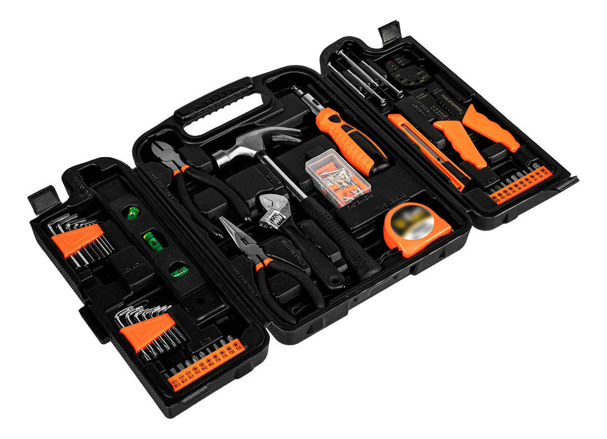 Kit Jogo De Ferramentas Completo C/ Soquetes E Chaves TBT12940K The Black Tools